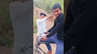 Bina puche cycle le aate Hain trending shorts comedy [upl. by Ecyak138]