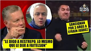 La sanción a Efraín Juárez es ABSURDA Una ESTUPIDEZ que le hayan dado 3 AÑOS  Futbol Picante [upl. by Sairtemed591]