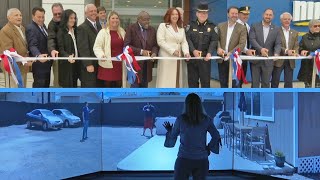 Very realistic Stateoftheart police training facility opens in Niagara County [upl. by Alarise]