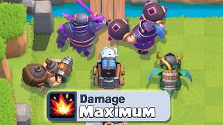 I Spent 500 To MAX The Most Toxic Deck in Clash Royale [upl. by Cynthy]