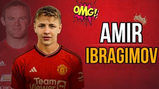 Amir Ibragimov 🔴 New Striker SENSATION from Manchester United’s Academy [upl. by Ammej928]