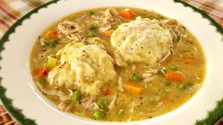 Chicken and Dumplings  Easier than you think ❤️ Step by Step [upl. by Akihdar]