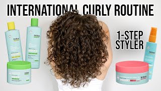 International Curly Hair Routine with Imbue from LookFantastic [upl. by Cathy]