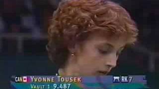 Yvonne Tousek  1996 Atlanta Olympic  VT [upl. by Yenterb]