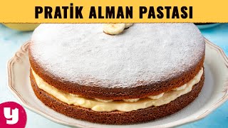 Pratik Alman Pastası Tarifi  Az Malzemeli Çok Pratik [upl. by Alwitt]