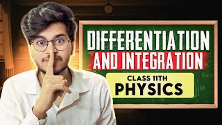 Differentiation and Integration for class 11th physics  basic mathematics for physics  Munil sir [upl. by Anidem]