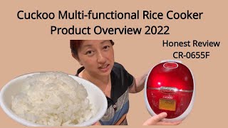 Cuckoo 0655F  Best Multi  Functional 6 Cup Rice Cooker  Honest Review 2022 [upl. by Fruin246]