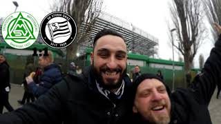 AUSWÄRTSVLOG SV Mattersburg  SK Sturm Graz 11 LIVE Reaktion Öst Bundesliga 19Spieltag [upl. by Nivlac]