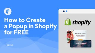 How to install and create a Pop up on Shopify 2024 [upl. by Joao]