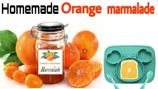 Homemade Oranges Marmalade recipe easy and yummy😋 [upl. by Hillari]