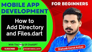 How to Add Directory and Filesdart  Learn Flutter For Beginners TechByAbdullah79 flutterinhindi [upl. by Hna102]