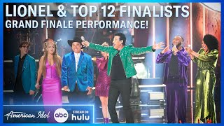 Lionel Richie Sings quotRunning With The Nightquot With The American Idol Top 12  American Idol 2024 [upl. by Inek887]