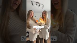 Das haben wir ​⁠yvonnedilauro zur Gender Reveal Party geschenkt 🫶🏼  lesotwins [upl. by Renault172]