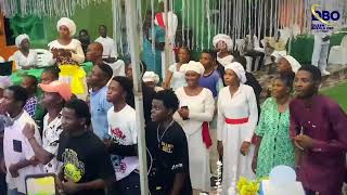 Moro dance at IBODE ASEYORI 40th Anniversarypraise the Lord Oh my soul [upl. by Adan975]