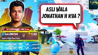 🔥PLAYING WITH JONATHAN NAME RANDOMS FUNNY REACTION IN BGMI  YE SALI WALA JONATHAN H KYA [upl. by Aicercul]