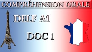 Compréhension orale Delf A1 document 2 [upl. by Prussian269]