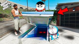 GTA 5  I Found An Ultimate Underground Bunker Under Franklin House In GTA 5 Telugu  HANTHAKUDU [upl. by Emelun33]