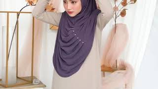 Tutorial  Instant Shawl MARYAM by Mawaddah Izzati [upl. by Ivonne]