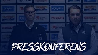 Presskonferens Leksands IF  Skellefteå AIK [upl. by Aicia]