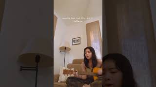 California  beabadoobee covered by Hannah Kubo cover guitar beabadoobee [upl. by Akcirred]