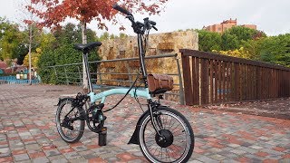 Brompton Electric Kit GEN2 36V 48V MK7 [upl. by Cherlyn142]