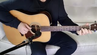 Spandau Ballet  Through the Barricades  Acoustic Guitar Cover Fingerstyle [upl. by Saudra8]