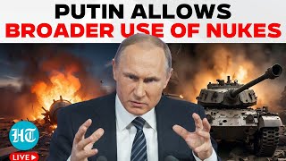 Russia Ukraine War Live Putin Allows Use Of Nuclear Weapons On 1000th Day Of Ukraine War Zelensky [upl. by Thekla]