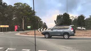 Caboolture Queensland to Brisbane via M1 Bruce Highway australia [upl. by Templa]