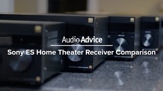 Sony ES Home Theater Receiver Comparison [upl. by Desdemona]