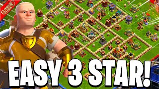 How to 3 Star Trophy Match Challenge  Haaland Challenge 10 Clash of Clans [upl. by Mathews584]