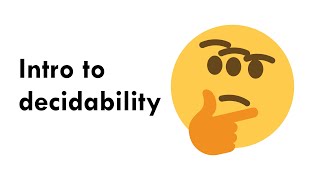 Introduction to decidability TOC [upl. by O'Donnell]