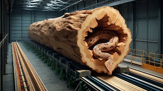 Incredible Sawmill Machines in Action ‼️ Giant Log Processing in Atlanta Georgia [upl. by Filippa]