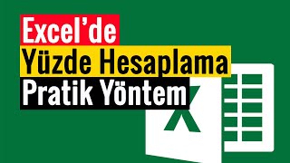 Excel’de Yüzde Hesaplama  Pratik Yöntem [upl. by Jemie]