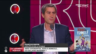 quotDebout les femmesquot le plaidoyer de François Ruffin en faveur des aidessoignantes [upl. by Nyltiak]