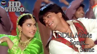 Dil Wale Dulha Nia Le Jayenge Movie  ShahRukh Khan And Kajol All Song 🎶Scene [upl. by Terryn669]