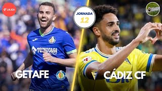 🔵 GETAFE  CÁDIZ 🟡  JORNADA 12 LALIGA EA SPORTS  PREVIA [upl. by Enaled]