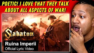 Reaction to SABATON  Ruina Imperii Official Lyric Video [upl. by Naek]