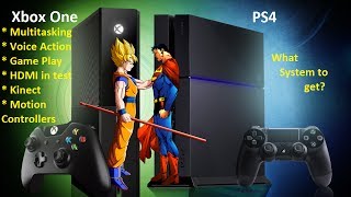 Xbox One vs PS4 side by side in action [upl. by Gnanmas]