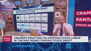 Apple is like the quarterback of your portfolio says Jim Cramer [upl. by Wera]