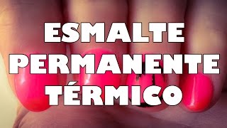 Esmalte permanente térmico de nded  Demostración [upl. by Aihcrop]