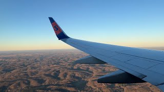 Sun Countrys Shortest Flight Part Two Minneapolis MN to Eau Claire WI FULL FLIGHT 4K [upl. by Paten178]