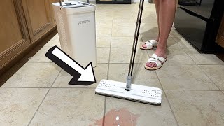 JOYMOOP Mop and Bucket with Wringer Set Review  Make Cleaning EASY [upl. by Wilonah]