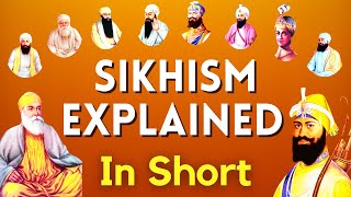 Brief Life Story of all 10 Sikh Guru  Sikh History explained in Short [upl. by Akehsar]