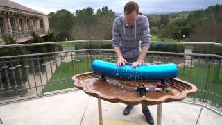 James Hancock playing hydraulophone at CCRMA Stanford University [upl. by Ambrosius]