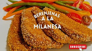 MILANESAS DE BERENJENAS AL HORNO [upl. by Alodi]