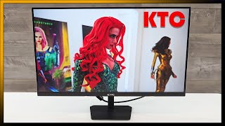 KTC H25T7 245quot 180Hz Gaming Monitor Unboxing amp Review [upl. by Rhiana]