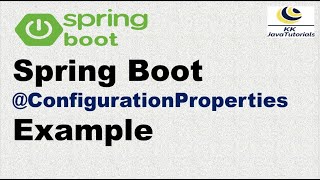 Spring Boot ConfigurationProperties Example  How to read external properties file in spring boot [upl. by Eneg]