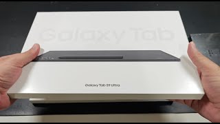 Unboxing Samsung Tab S9 Ultra [upl. by Aliakam]