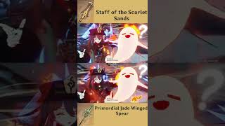 HuTao PJWS vs Scarlet Sands shorts genshinimpact [upl. by Llertnom]