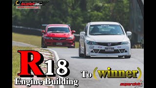 CIVIC R18 Engine Building R18Story [upl. by Suanne]